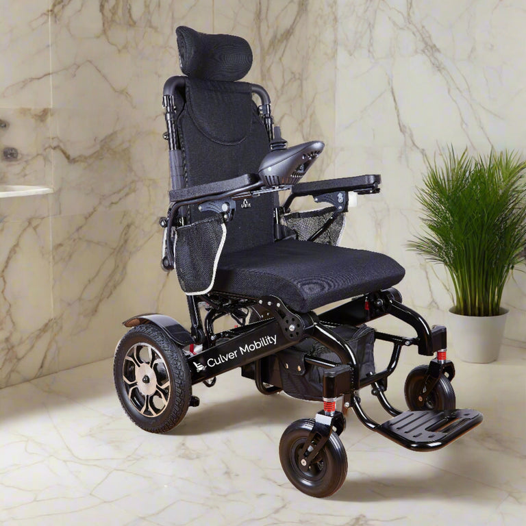 Culver Mobility Wolf Electric Wheelchair for Adults, All Terrain